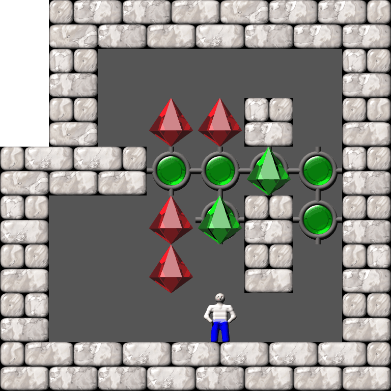 Sokoban Serg Belyaev 1 level 64